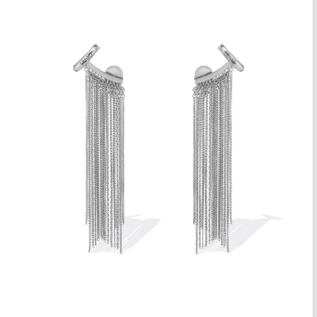 Pendientes de Cadenitas Liu Jo en Acero | Elegancia y Movimiento