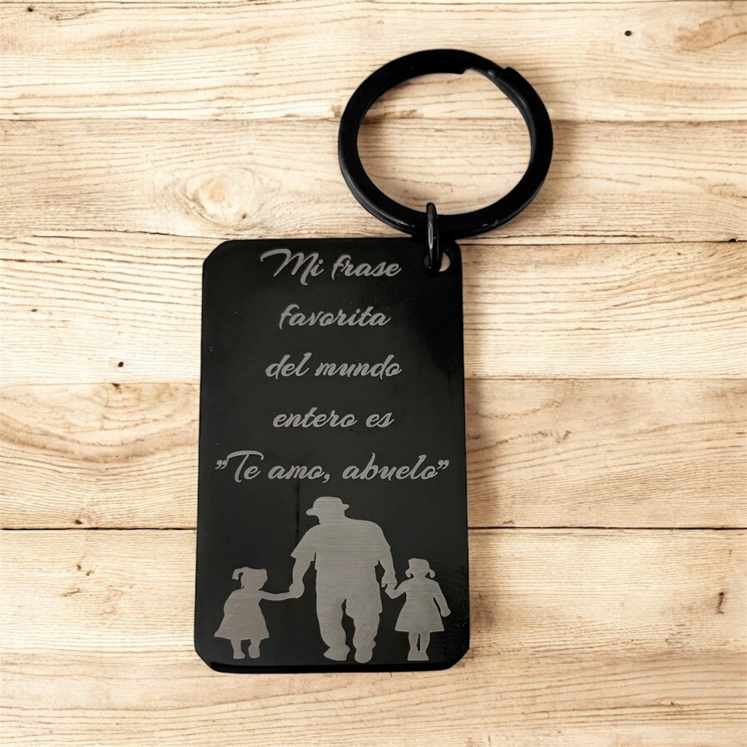 Llavero Personalizado de Acero: Un Regalo Único y emotivo