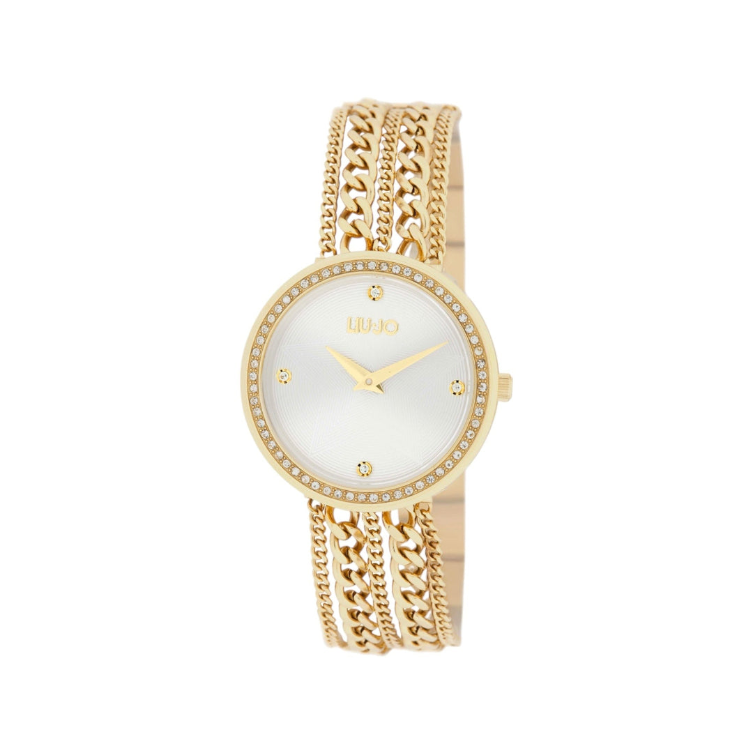Reloj Liu Jo Dorado para Mujer – Sofisticación y Estilo con Correa de Triple Cadena