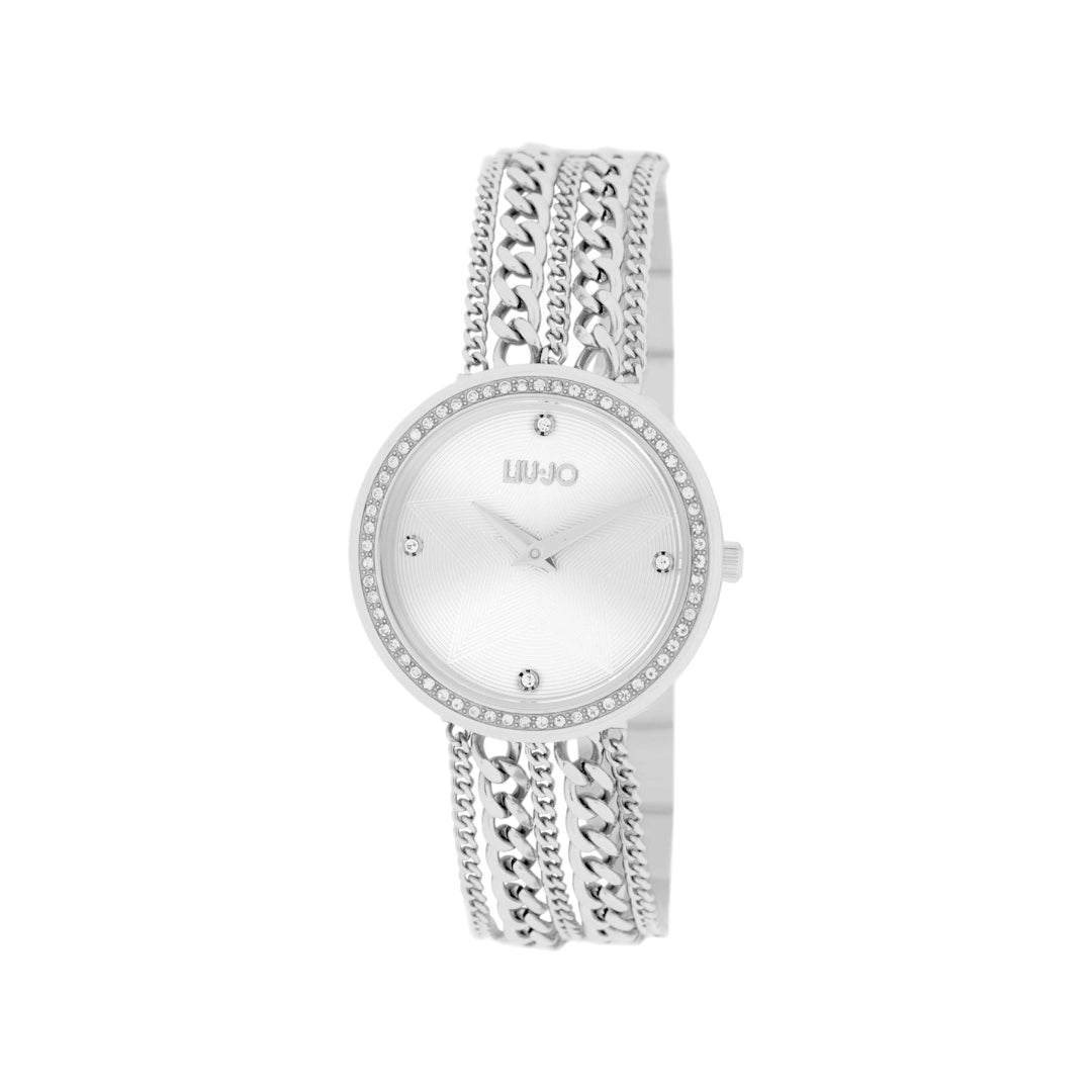 Reloj Liu Jo Plateado para Mujer | Diseño Sofisticado con Circonitas – Regalo Elegante
