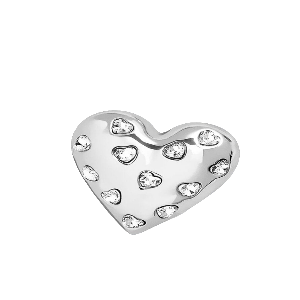 Pendientes en forma de corazón