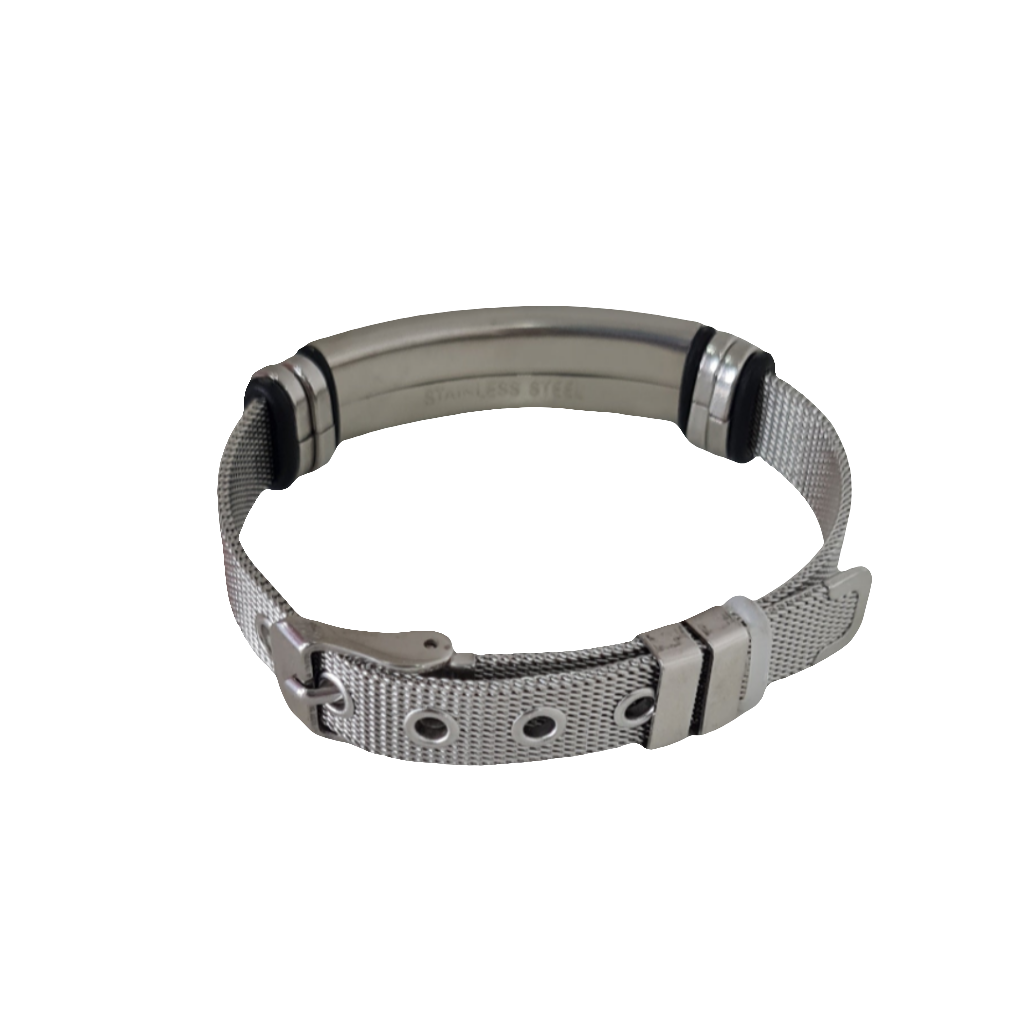 Pulsera de Acero Ajustable – Regalo para Parejas y Familia