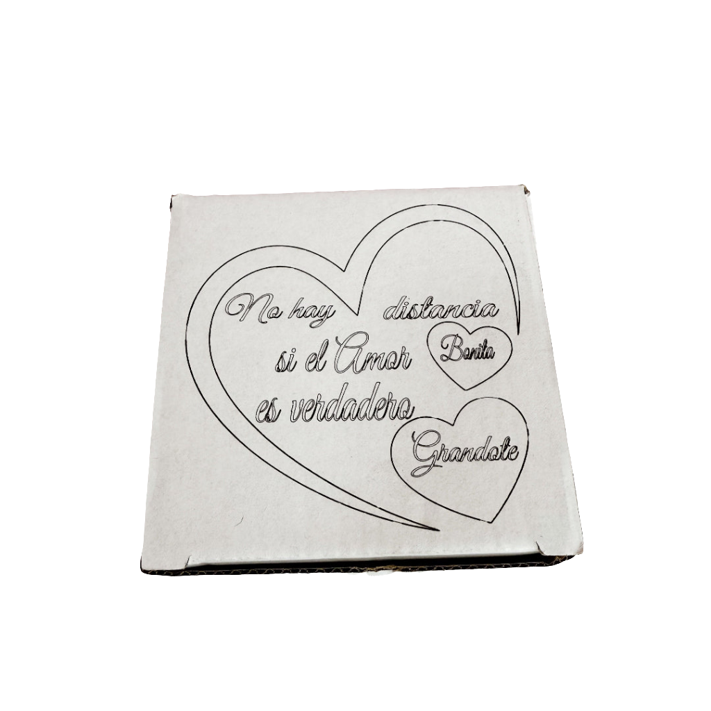Taza Personalizada con Foto y Frase de Amor –Contigo Infinitamente