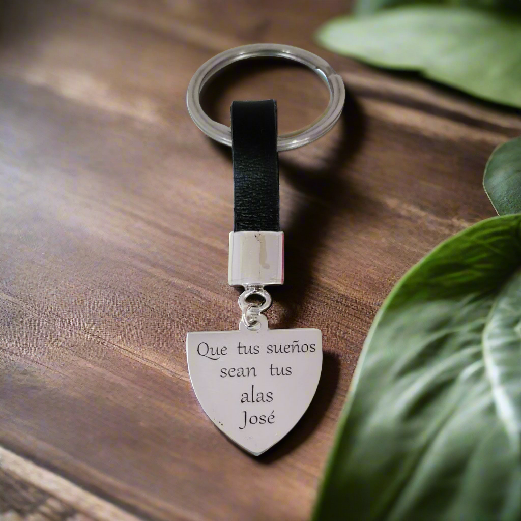 Llavero personalizado escudo