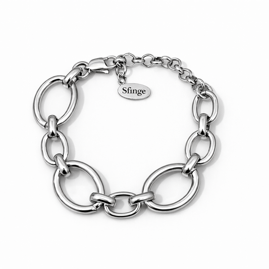 Pulsera aros maxi Sfinge Infinity con ampliación