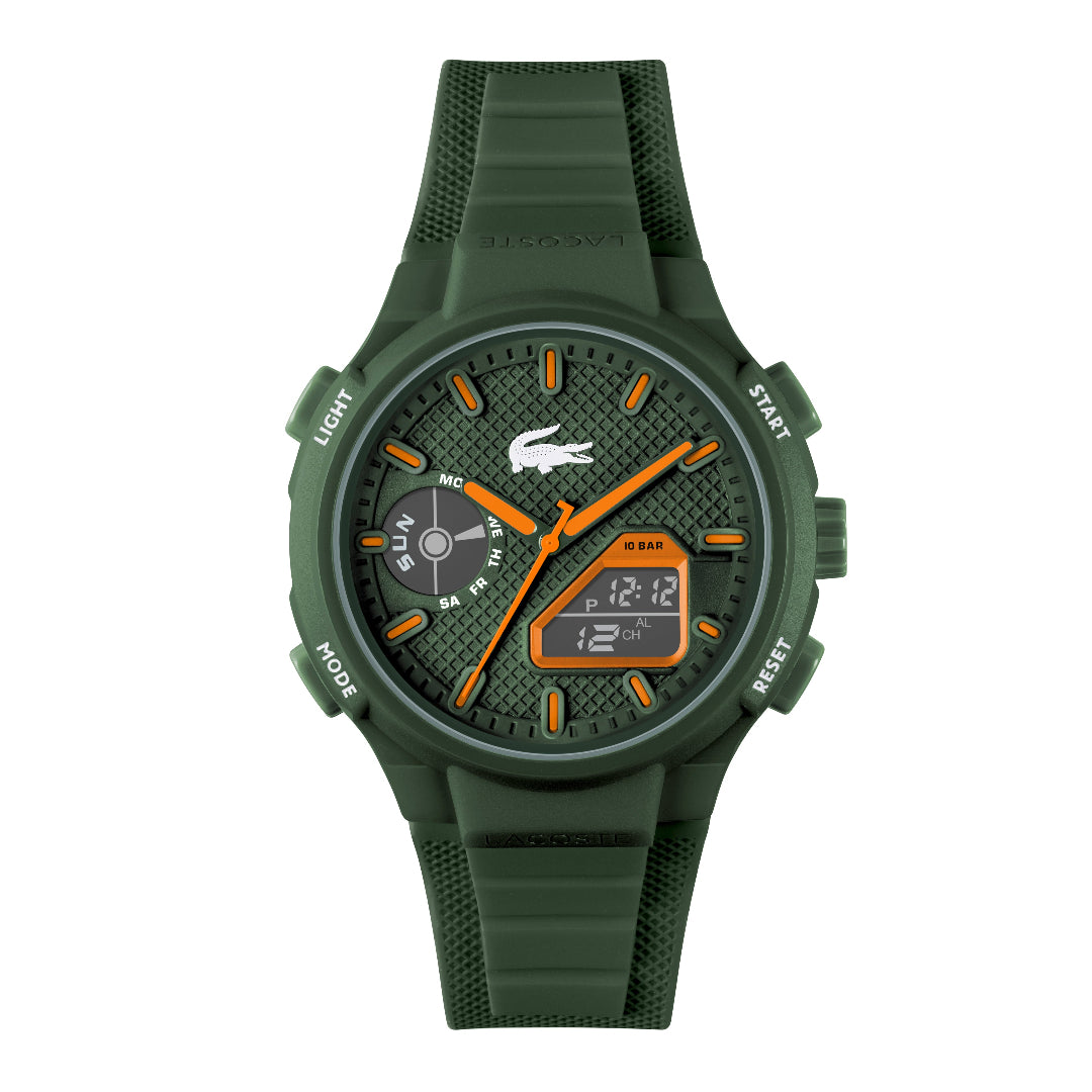 Reloj Lacoste LC33 verde analógico y digital 45 mm sumergible 10 ATM – Sfinge Joyas
