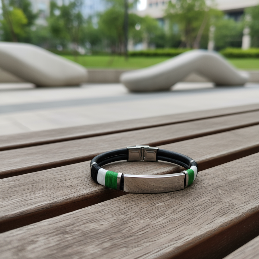 Pulsera personalizada para regalo con grabado diseño Sfinge