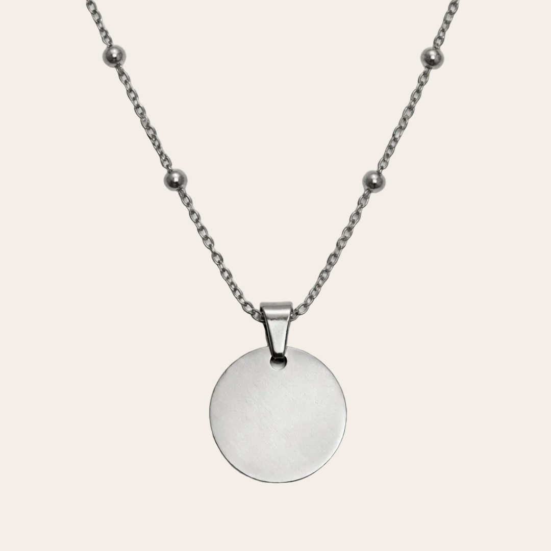 Collar personalizado con foto grabada a modo dibujo