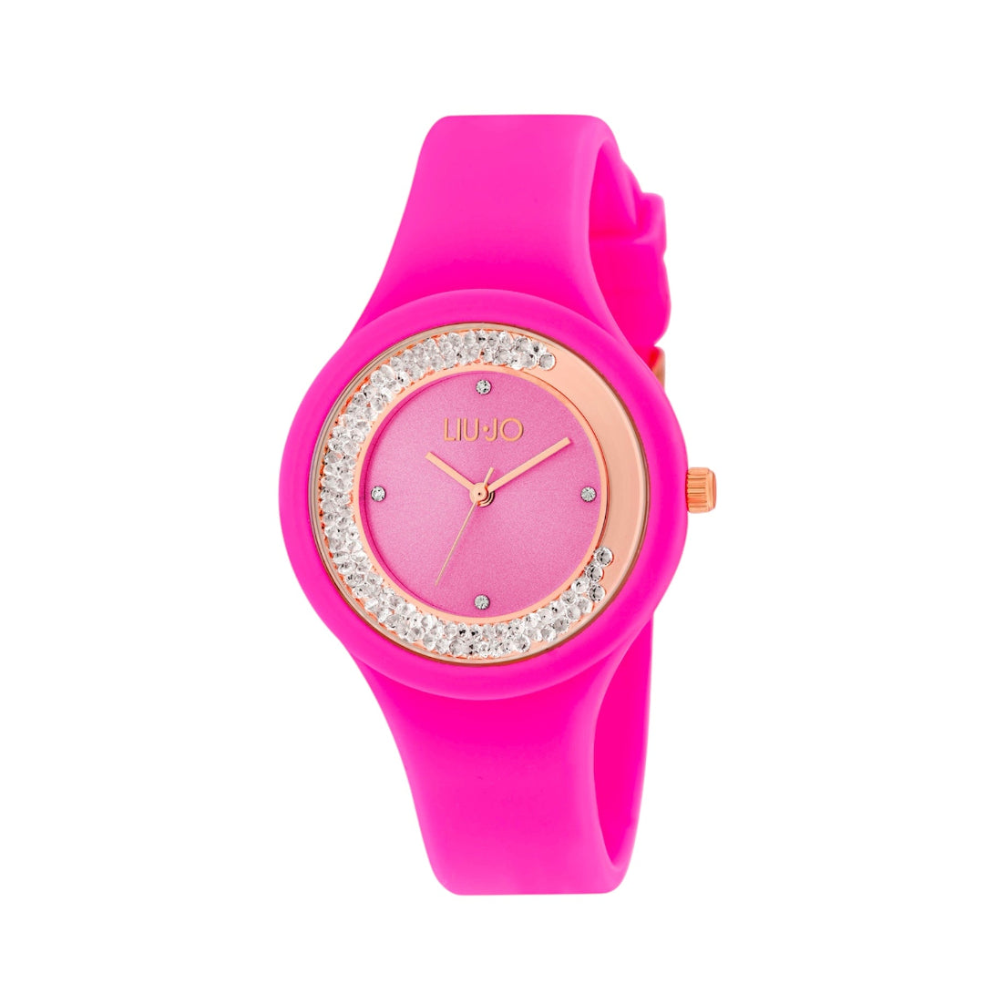 Reloj Liu Jo Rosa Mujer | Elegancia y Brillo con Cristales en Movimiento