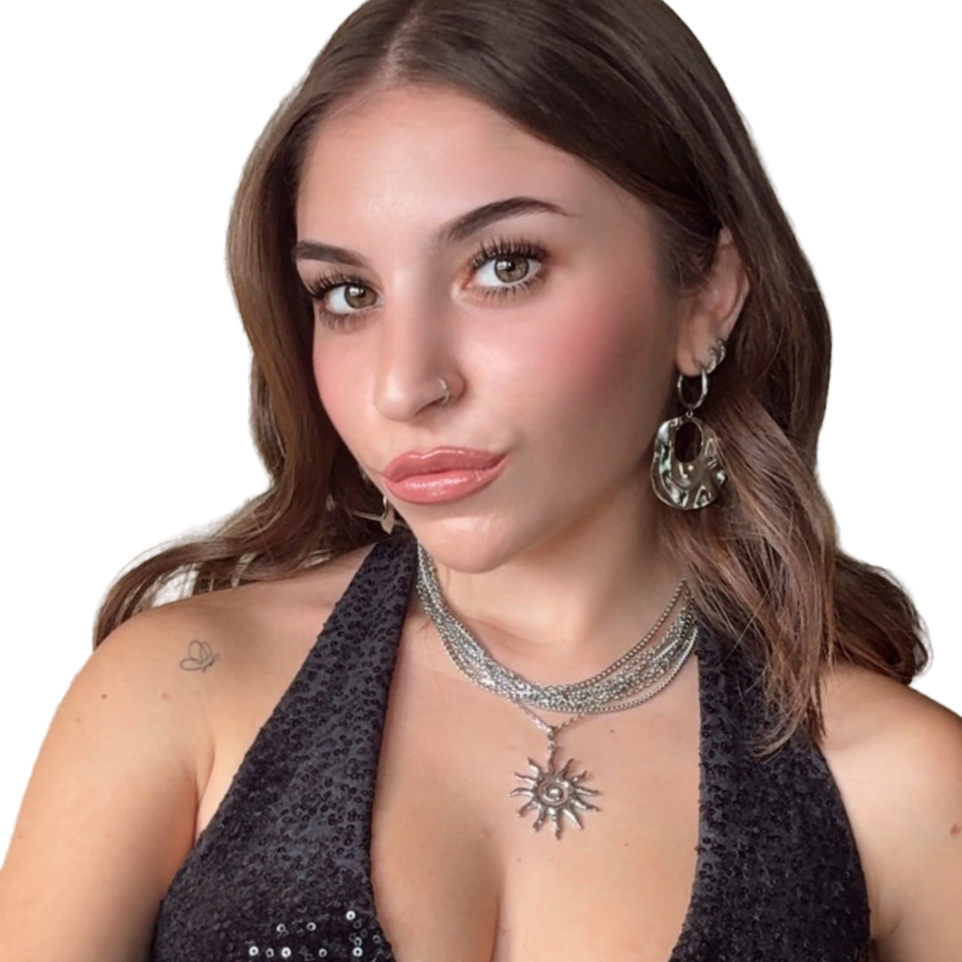 Gargantilla Sol – Diseño Artesanal de Alta Calidad | Marca Sfinge