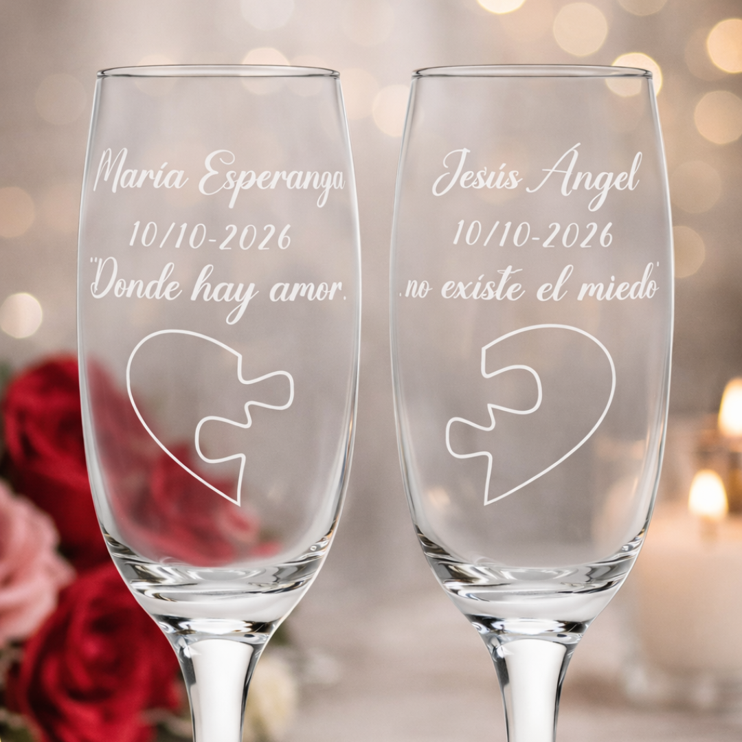 regalo personalizado de copas grabadas