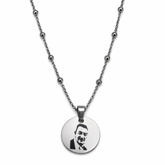 Gargantilla Personalizada Fotograbado Medalla