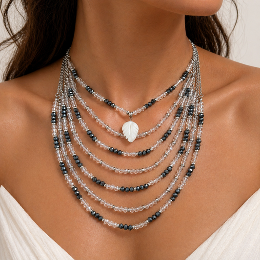 Collar cristales checos, regalo exclusivo sfinge