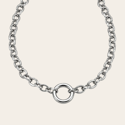 collar de rolo grueso de acero inoxidable sfinge