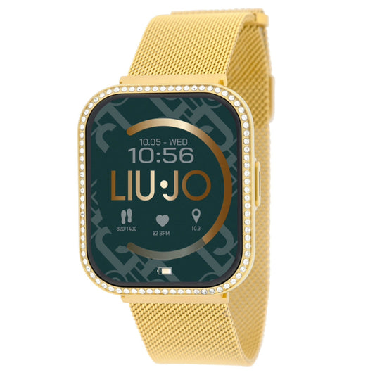Smartwatch Liu Jo Dorado para Mujer | Reloj Inteligente con Monitor de Salud y Notificaciones