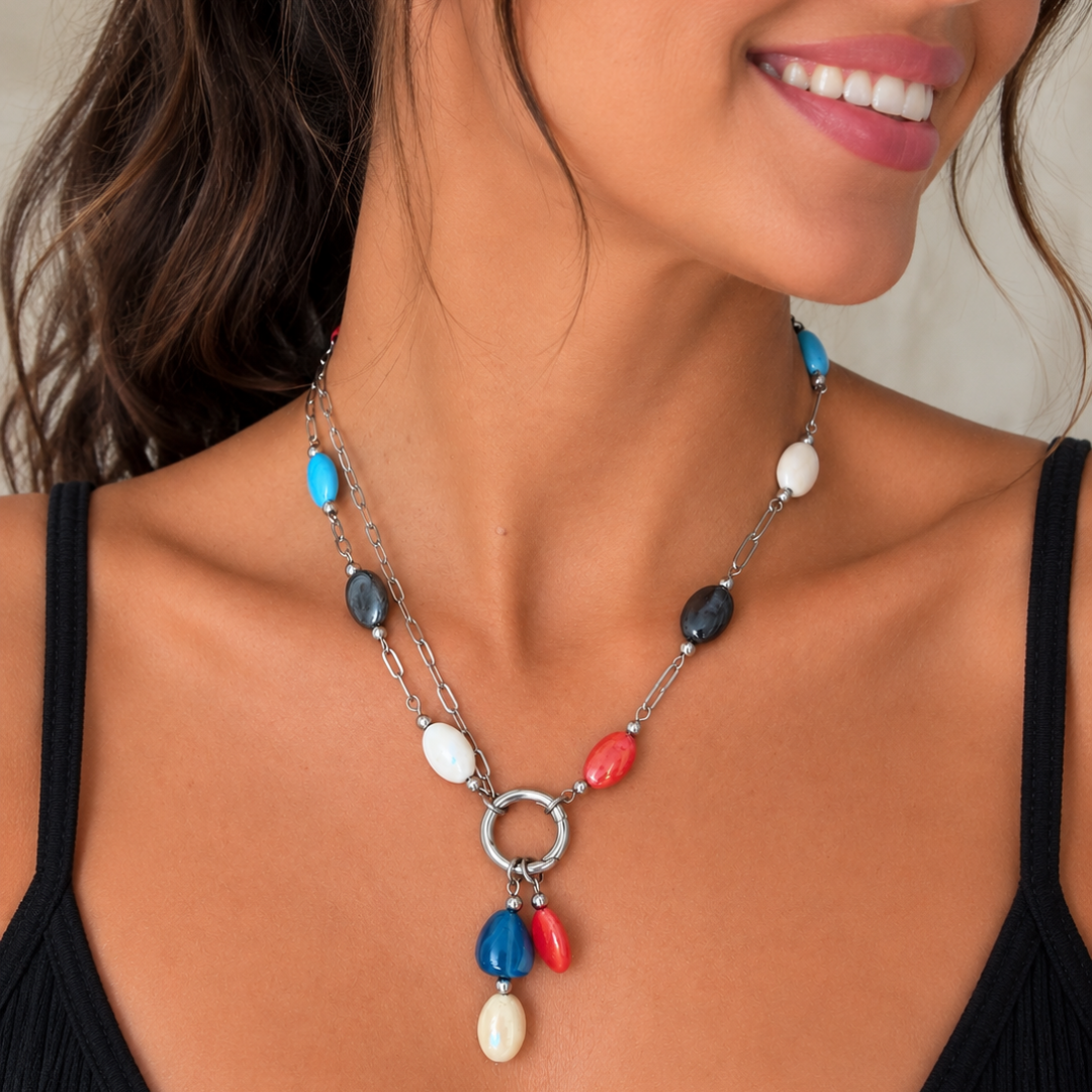 collar mosaico infinity de sfinge
