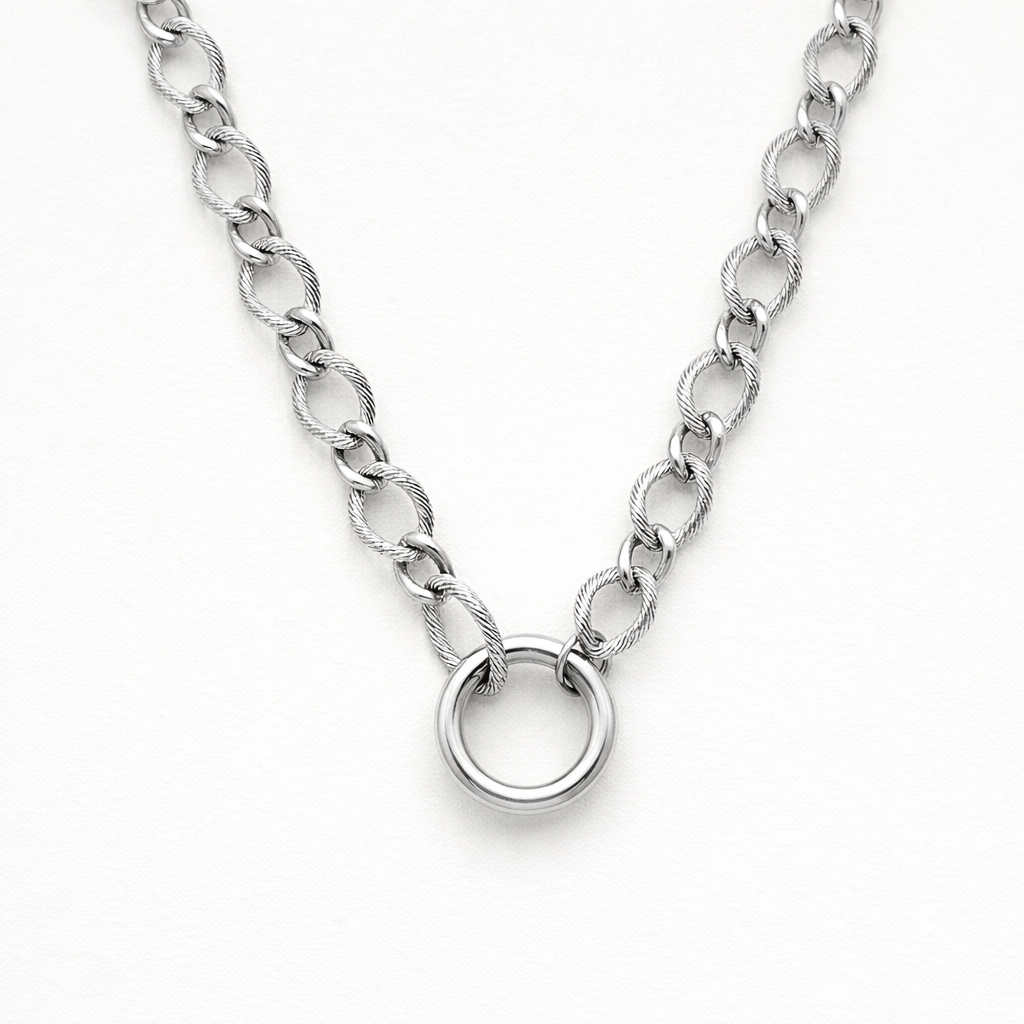 Gargantilla Eslabón Torsionado | Colección Sfinge Infinity