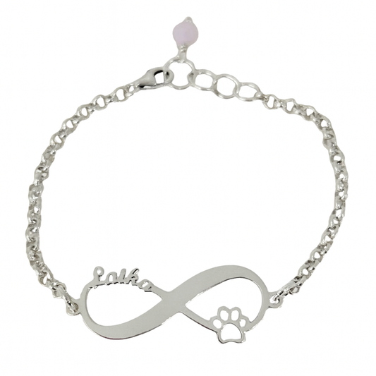 Pulsera de Plata: Un Homenaje a los Amores de Cuatro Patas
