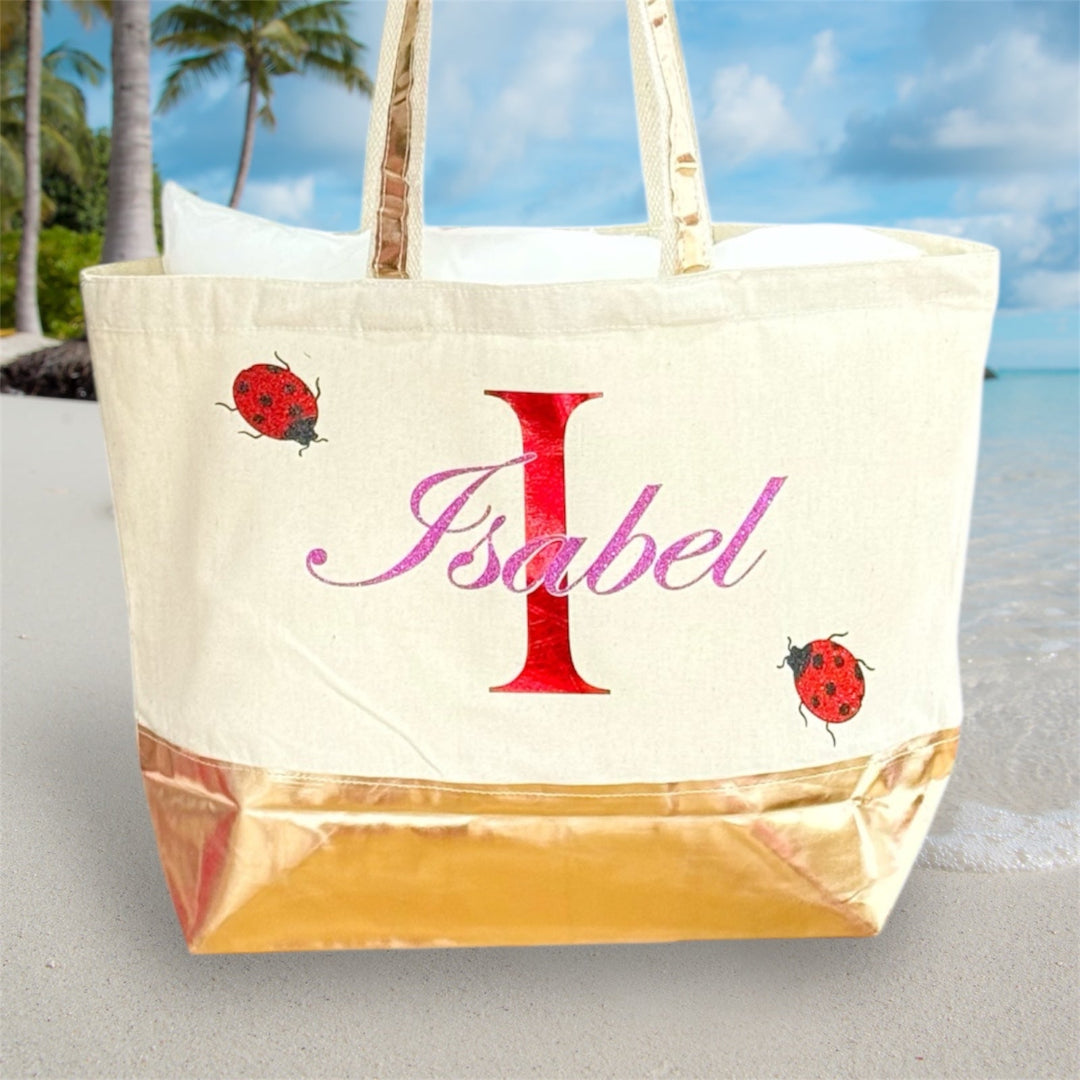 Tote bag nombre personalizado, regalos especiales 