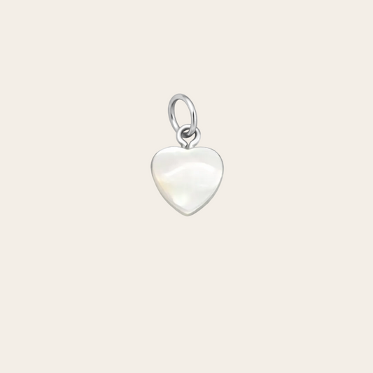 Charm corazón de nácar de la colección Sfinge Infinity