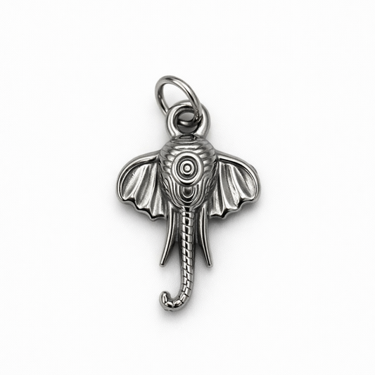 Charm elefante de la colección Sfinge Infinity en acero inoxidable