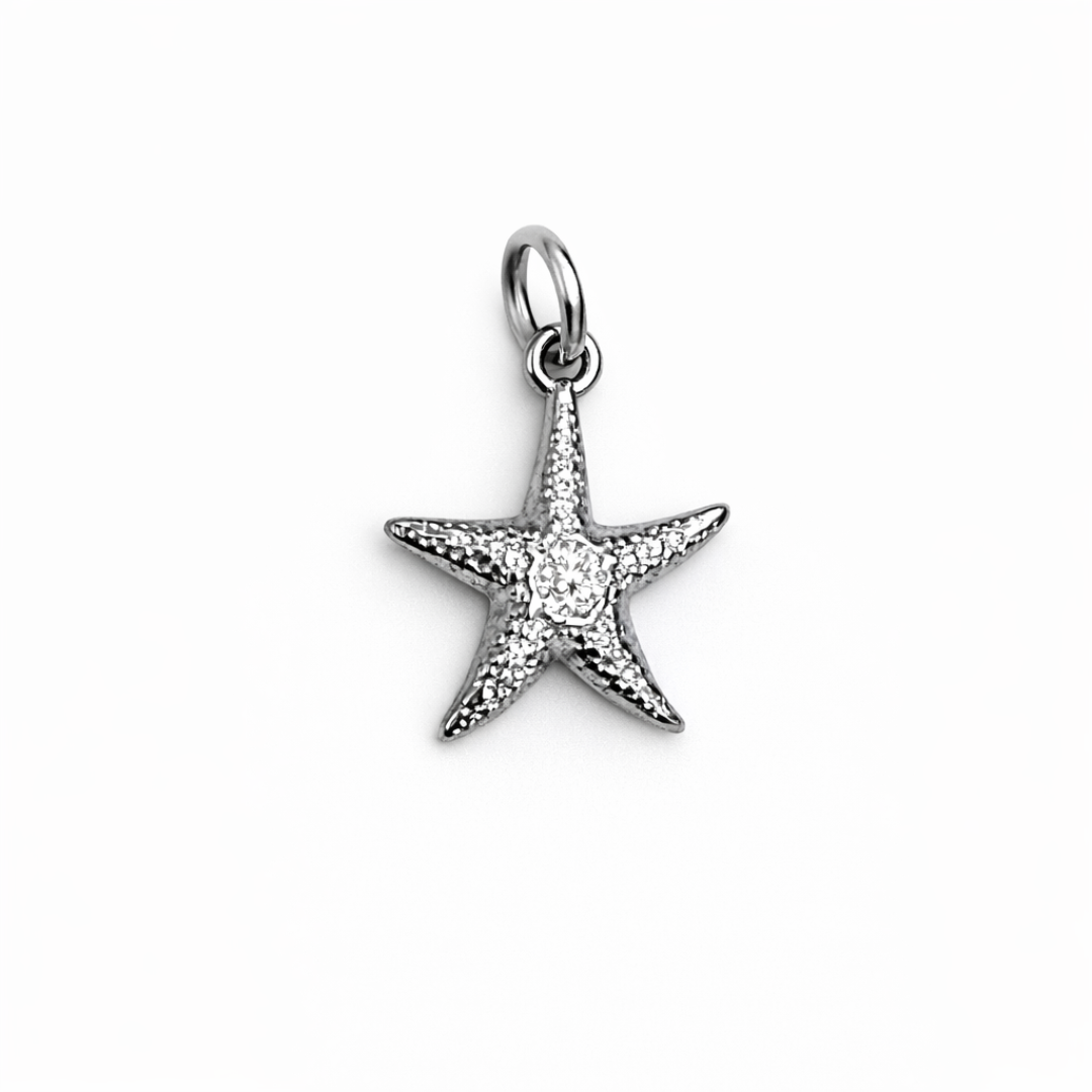 Charm estrella brillante de la colección Sfinge Infinity