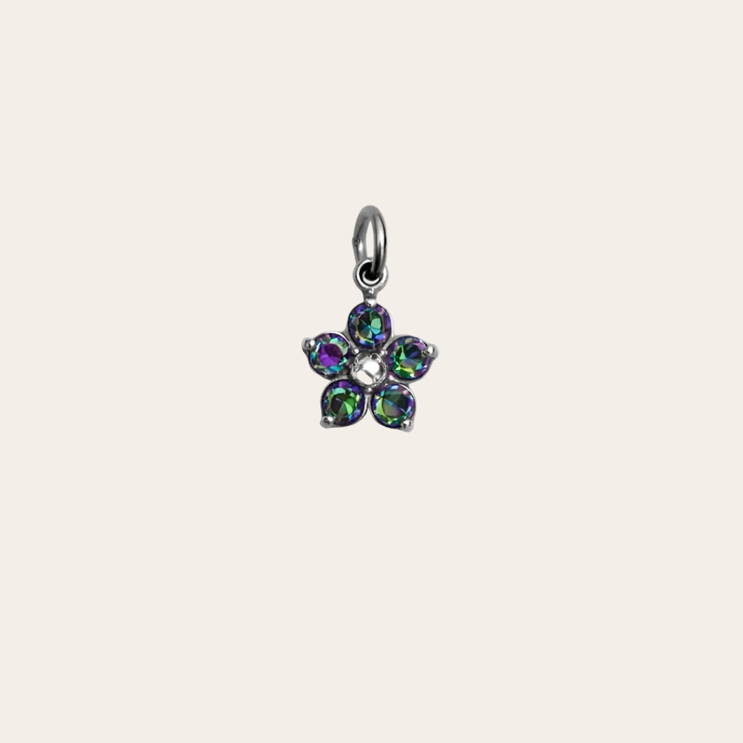 Charm flor multicolor de la colección Sfinge Infinity
