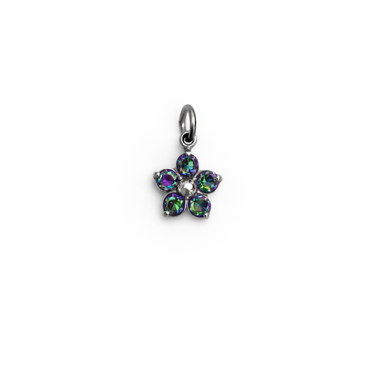 Charm flor multicolor de la colección Sfinge Infinity