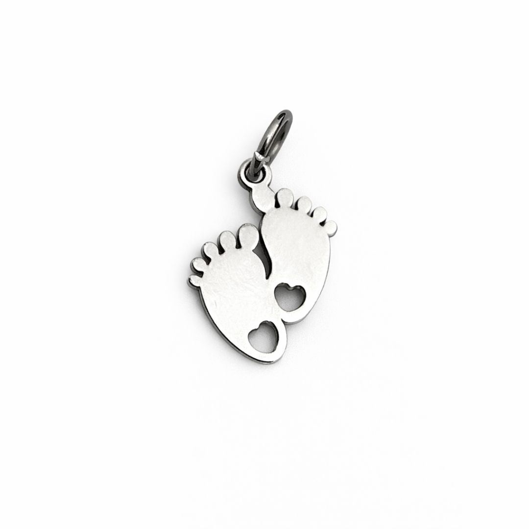 Charm pies de bebé personalizable de la colección Sfinge Infinity