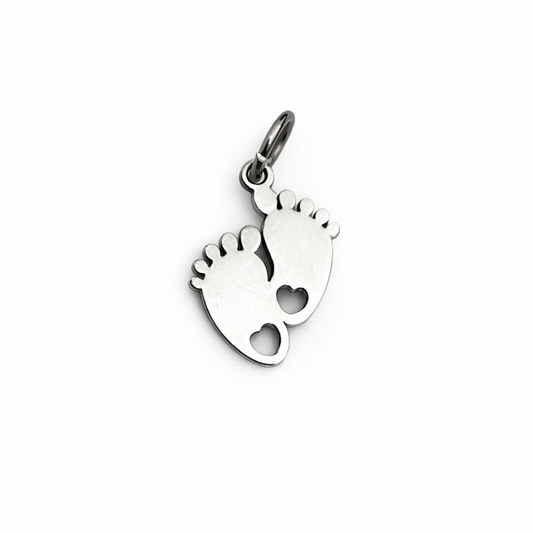 Charm pies de bebé personalizable de la colección Sfinge Infinity