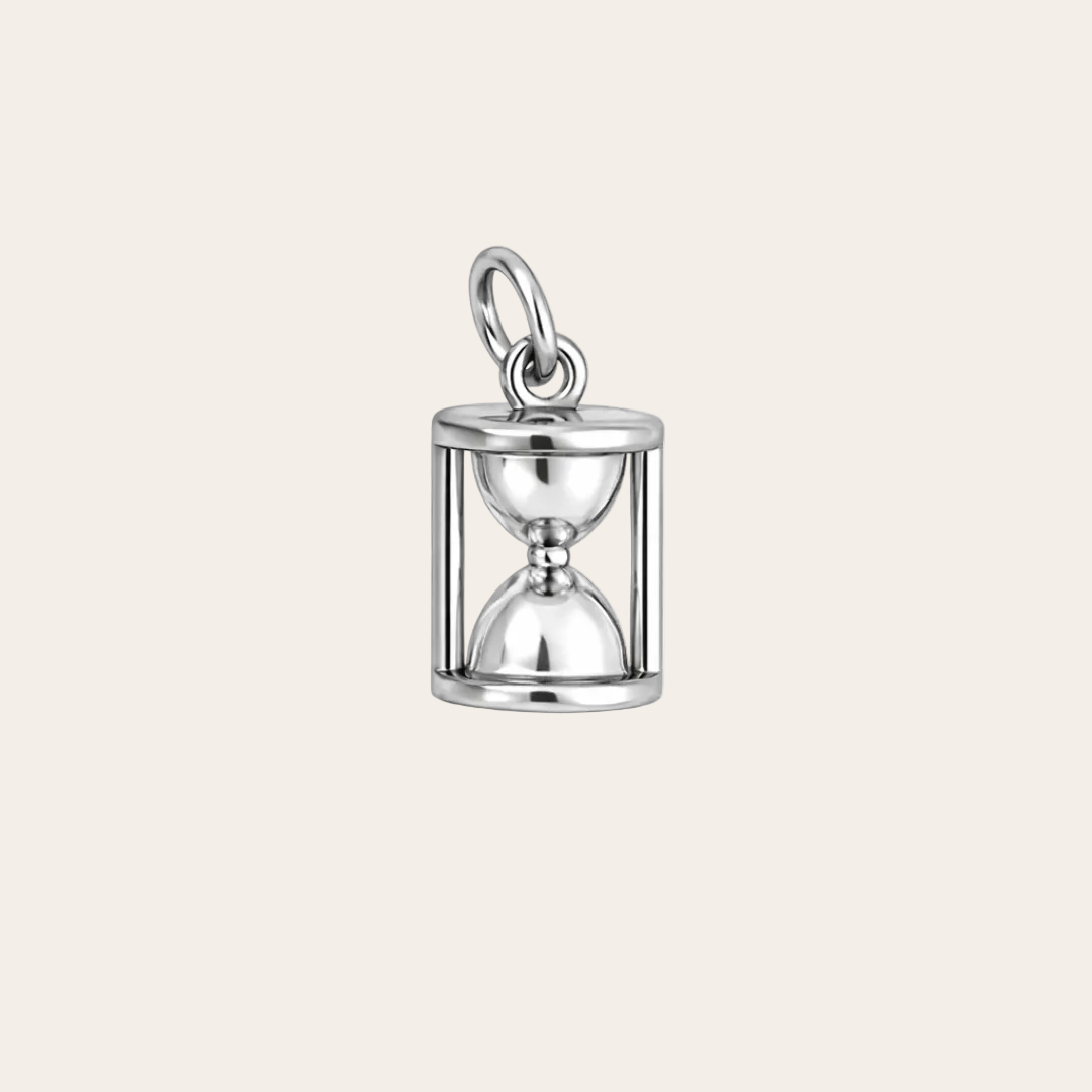 Charm reloj de arena Sfinge Infinity para personalizar collar o pulsera