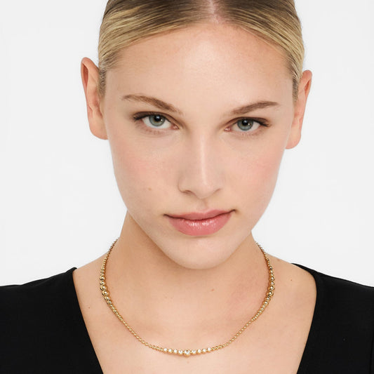 Collar con circonitas liu jo